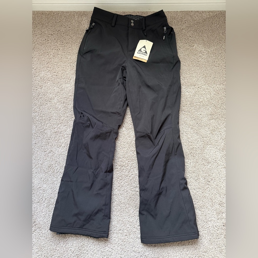NWT Gerry snowpants waterproof black size medium
